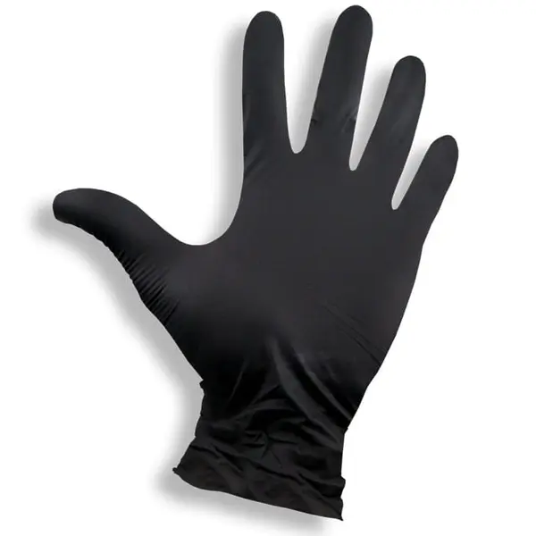 Mercator NITRILE GLOVES Black M 100pcs.