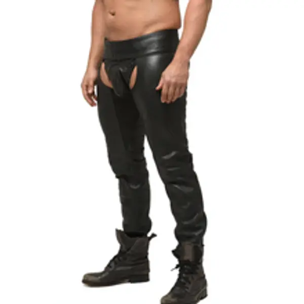 Men's Assless Leather Chaps
