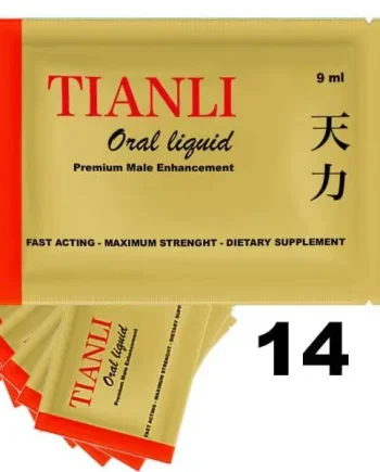 Tianli Oral Jelly - 14 Sachets for Enhanced Sexual Performance