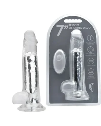 Loving Joy 7 Inch Remote Vibrating Dildo