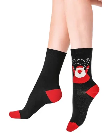 Pretty Polly Festive Santa Socks