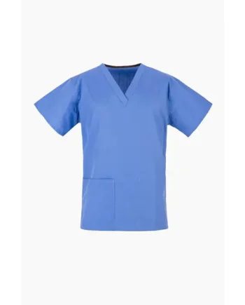 Light Blue Ceil NHS Medical Compliant Scrub Tunic TOP ONLY