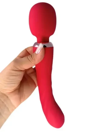 Warming Wand Massager - 10 Speeds - Red