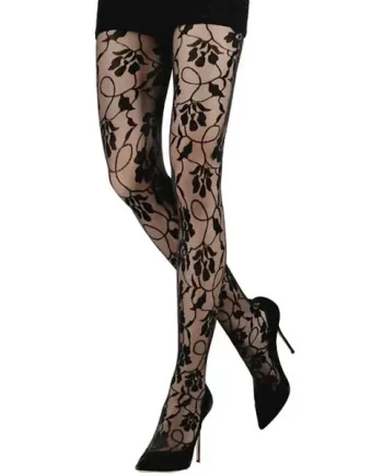 Emilio Cavallini Contemporary Floral Lace Tights