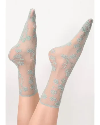 Oroblu Sexy Nonchalance Spring Flower Ankle High