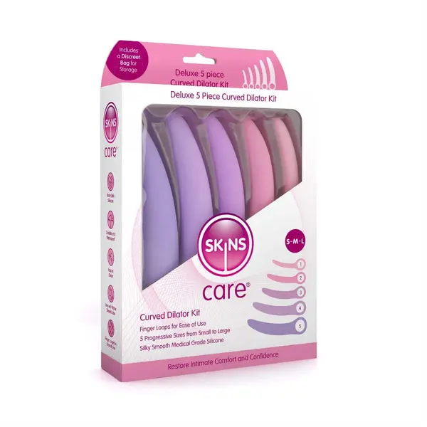 Skins Care Curved Dilators – 3pc Set (Small – Medium)