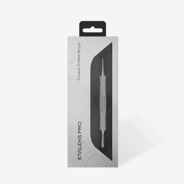 Staleks EXCLUSIVE 08/03 Double-sided brush gel 10mm /liner 10mm