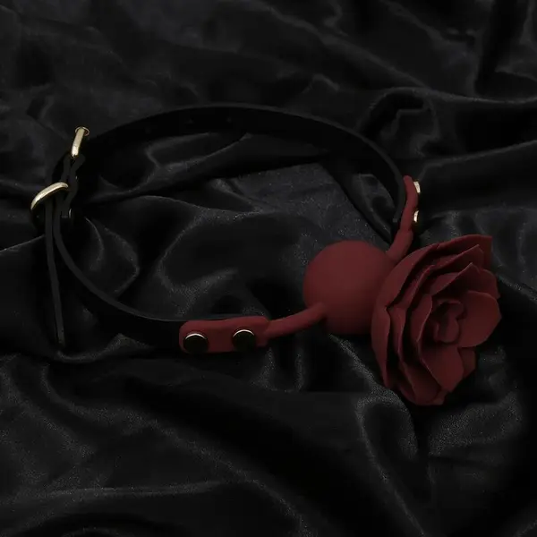 Rose-Shaped Ball Gag