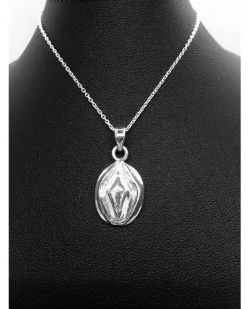 Seed Yoni Silver Pendant