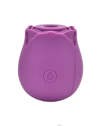 Loving Joy Rose Toy Clitoral Suction Vibrator Purple