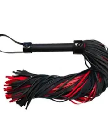 Rouge Garments Leather Croc Print Flogger