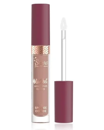 Stars From The Stars – BLANKET velvet matte liquid lipstick 01 Sponge Cookie 3.85g