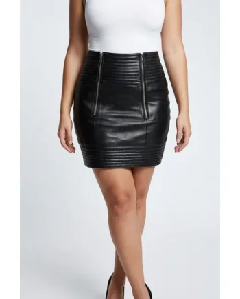 Luxury 100% Real Leather Skirt Sexy Tight Fit 504