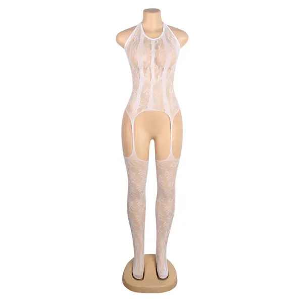 Lace Suspender Body Stocking