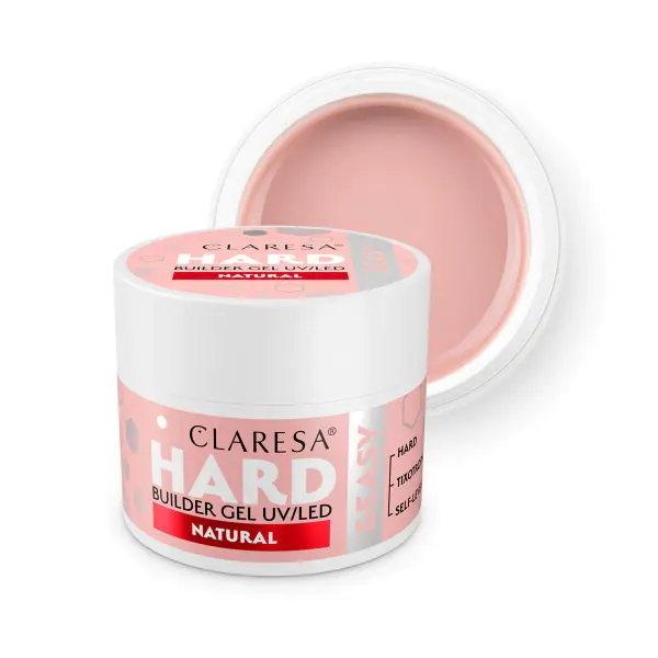 Claresa HARD&EASY Builder Gel Natural 12ml
