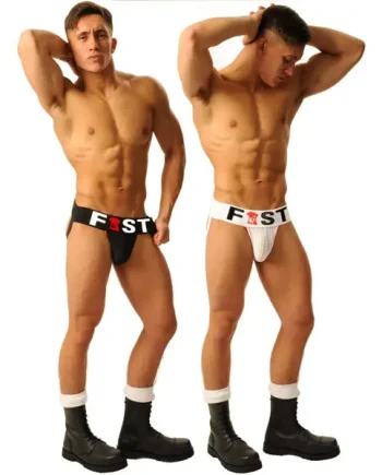 Fist Logo Jock • Black & White