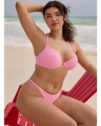 Mirano textured super push up bikini top
