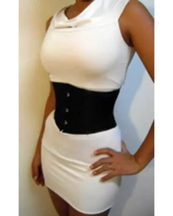 Basque Waist Trainer Satin UnderBust Corset 1827B
