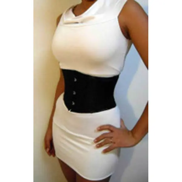Basque Waist Trainer Satin UnderBust Corset 1827B