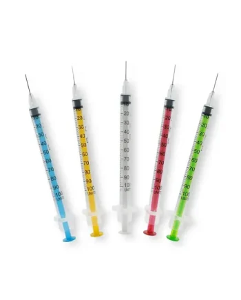 Acufine 27g x 1/2″ (0.4mm x 12mm) U-100 Fixed Insulin Needle & Syringe Ultra Low Dead Space