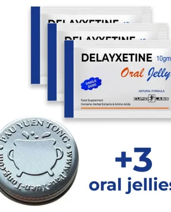 Powerful Orgasm Bundle - Pau Yuen Tong Balm and 3 Delayxetine Oral Jelly