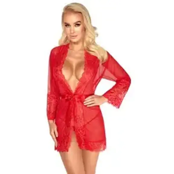 Kissable Kimono Red
