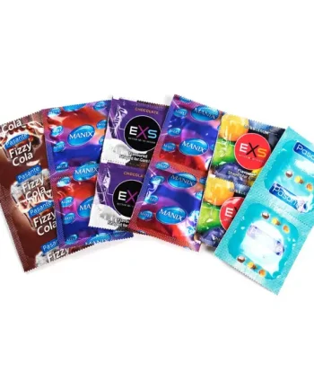 Ultimate Flavoured Condom Mix - Pasante, EXS & Mates