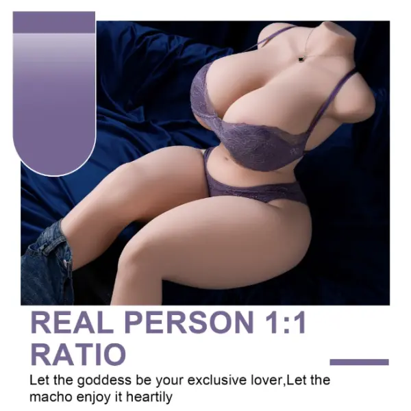 Curvy Queen BBW Life-Size Torso Doll Most Lifelike Pleasure Companion 103lb