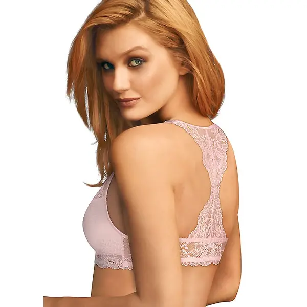 Maidenform Lace T Back Lightly Lined Shaping Bralette