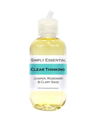 CLEAR THINKING MASSAGE OIL with Juniperberry, Rosemary & Clary Sage 100ml
