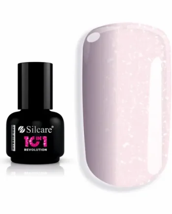 Silcare 10in1 Revolution Hybrid Base SPARKLING PINK 15ml