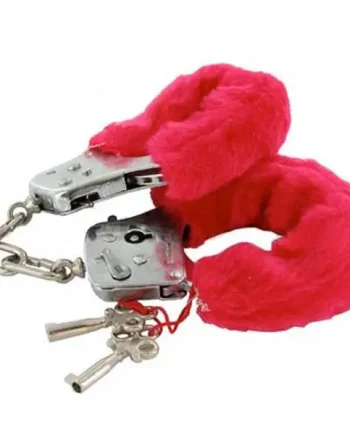 Love cuffs with red fluff