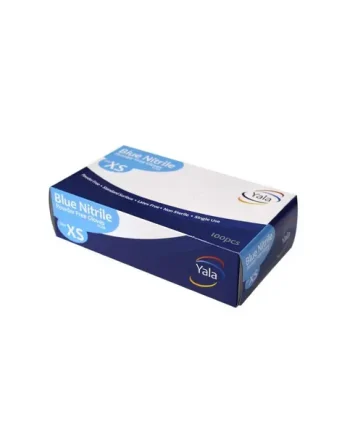 Yala Blue Nitrile Gloves - Box Of 100