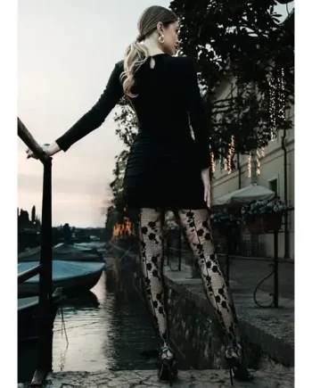 Sarah Borghi Loulou Floral Tights