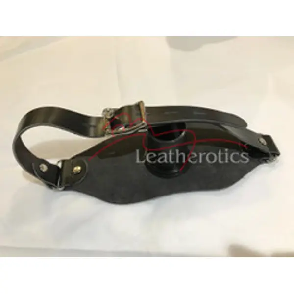Feeder Heavy-Duty Leather Pipe Gag Leatherotics