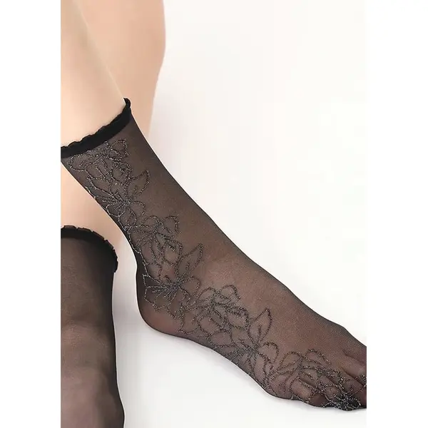 Oroblu Bright Details Sheer Ankle Highs