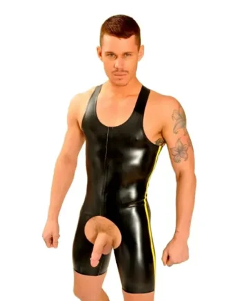Fist Rubber Suit • Yellow Stripe