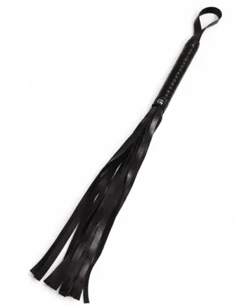 Luxury PU Adult Whip - 60 Cm, Black