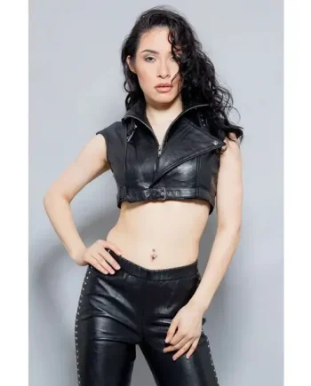 Women's Waistcoat – High-Waisted (Alesie)