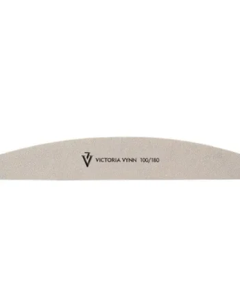 Victoria Vynn CRESCENT NAIL FILE 100/180 white