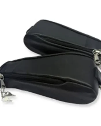 Padded Leather Locking Mittens