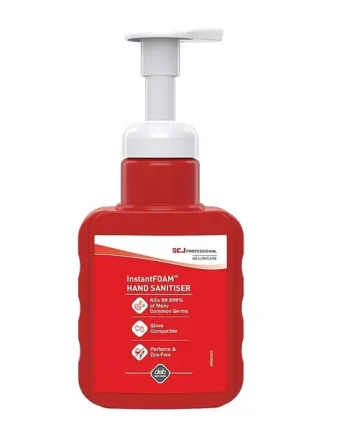 Cutan Foam Hand Sanitiser With Pump Kills 99.999% 400ml