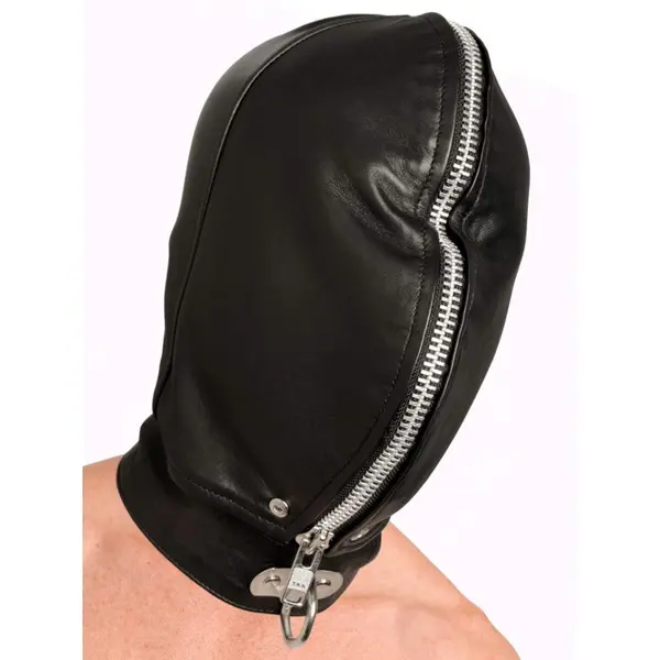 Leather Fly Trap Mask