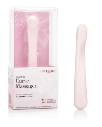 Inspire Vibrating Curve Massager – Pink