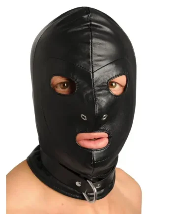 Leather Bondage Mask