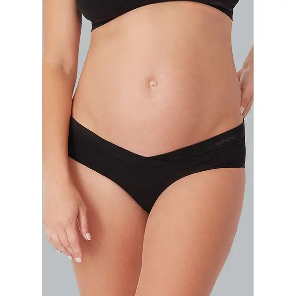 Ambra Bamboo Maternity Under The Bump Brief