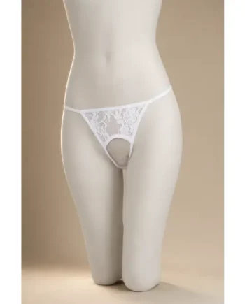 Deluxerie Open Crotch Thong Inreb