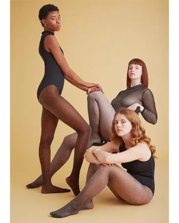 Cette Hollywood Shiny Lurex Tights