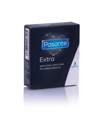 Box of 3 Pasante Extra Condoms