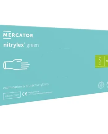 Mercator NITRILE GLOVES Green S 100pcs.